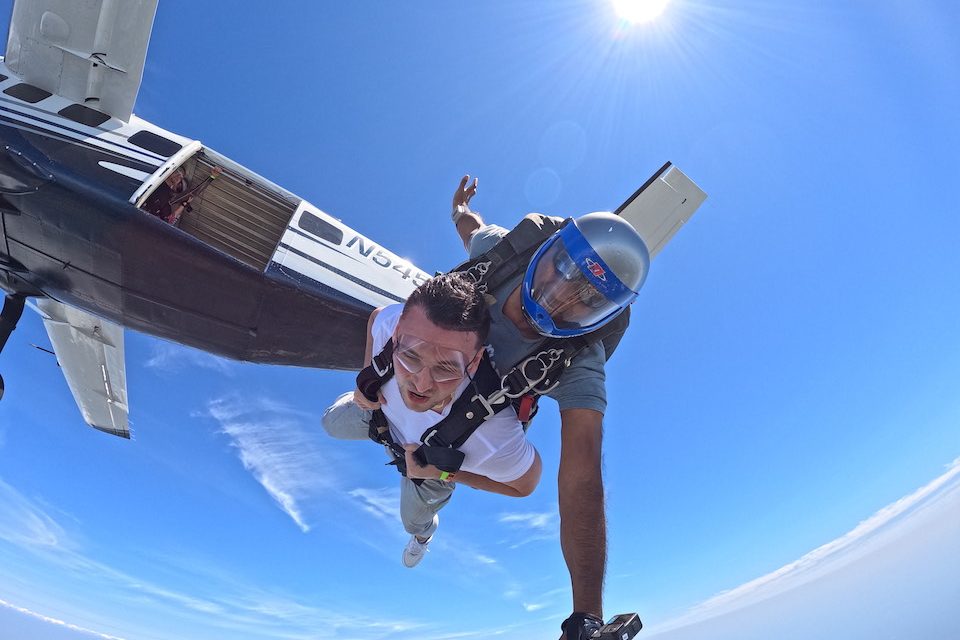 Freefalling in New York