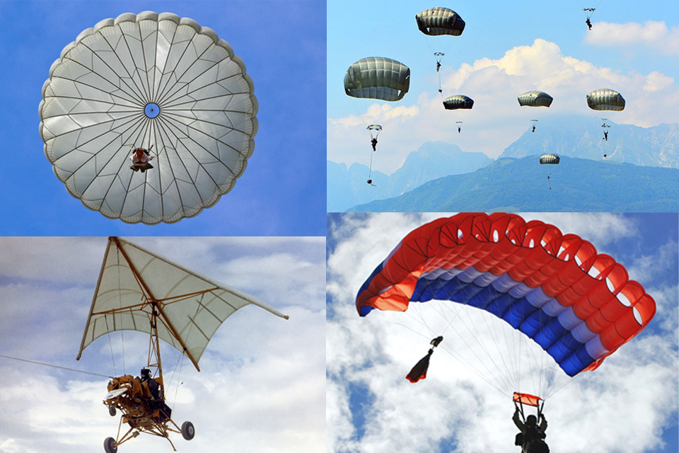 types-of-parachutes