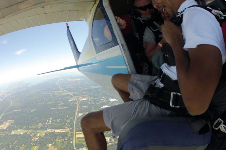 Skydiving Jump