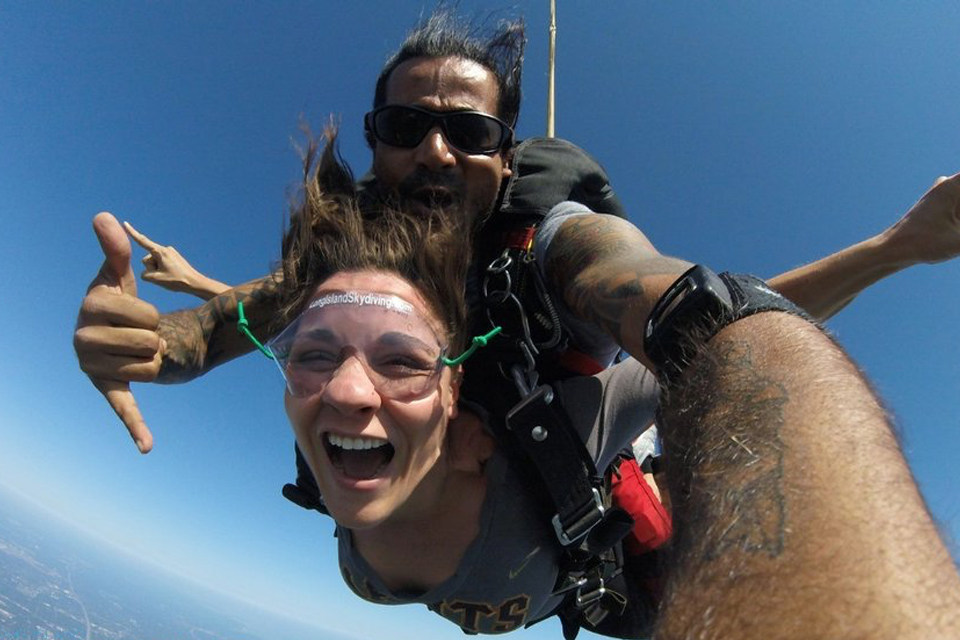 skydiving eye wear